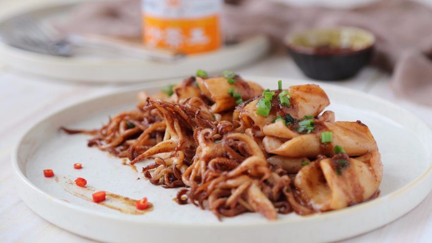 Delicious Sha Cha Squid Recipe – A Flavorful Seafood Dish from Southern China
