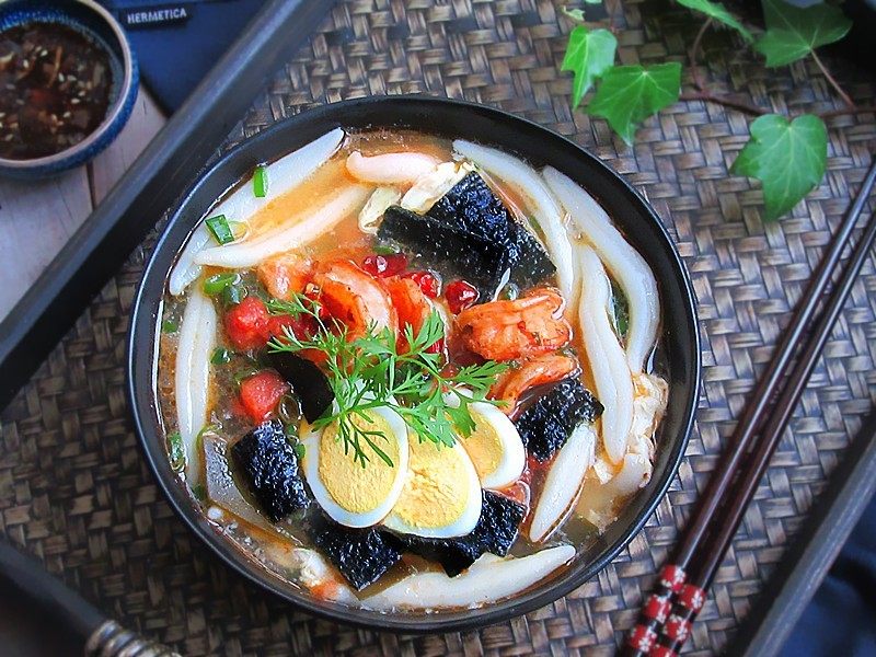 Delicious Shrimp & Tomato Mianyu’er Noodles Recipe | Easy Homemade Chinese Noodle Dish Delicious Shrimp & Tomato Mianyu’er Noodles Recipe | Easy Homemade Chinese Noodle Dish