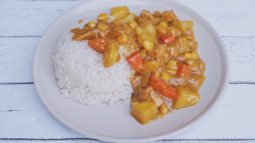 Easy Homemade Corn Curry Rice Recipe – Perfect Comfort Food with Sweet Corn Twist