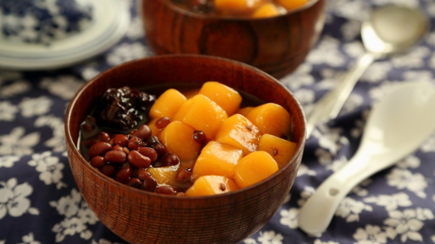 Sweet Potato Ball Red Bean Soup: Cozy Fujian-Style Dessert Recipe for Cold Days