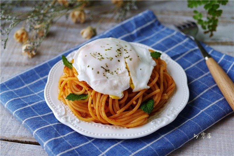Poached Egg Pasta Recipe: A Delicious Fusion of East and West Breakfast Favorites